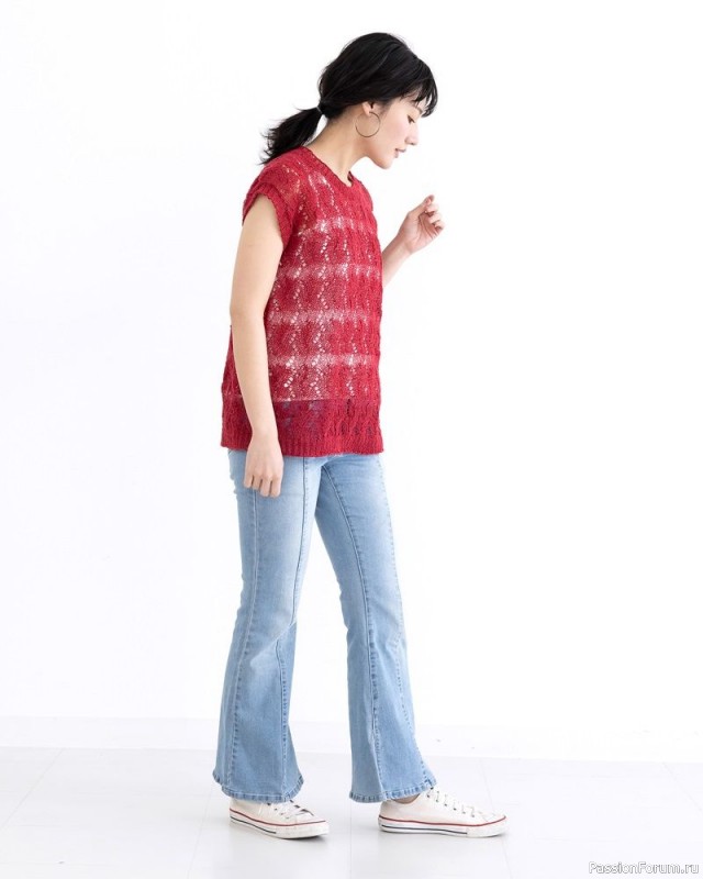 Вязаные модели в журнале «Knit Ange - Summer 2025»