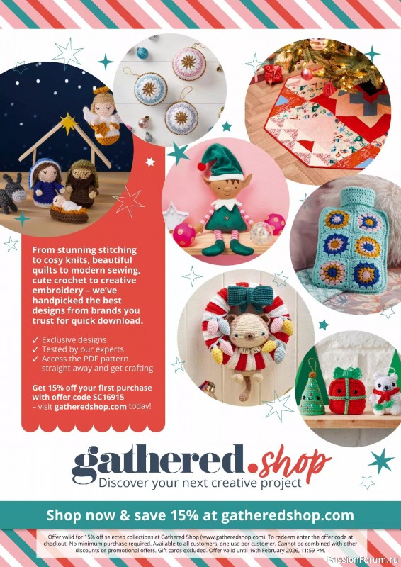 Вязаные проекты крючком в журнале «Simply Crochet №169 2025»