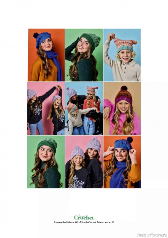 Вязаные проекты крючком в журнале &laquo;Simply Crochet №170 2025&raquo;