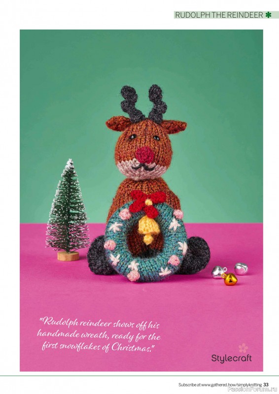 Вязаные проекты крючком в журнале «Simply Knitting №270 2025»