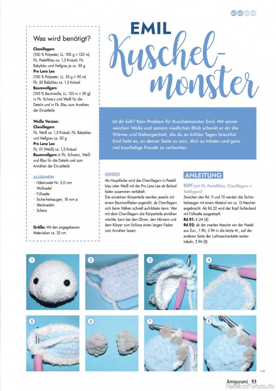 Вязаные проекты в журнале «Hakeln Best of Amigurumi №24 2025»