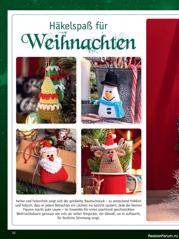 Вязаные проекты в журнале «Meine Hakelwelt Sonderheft HA145 2025»