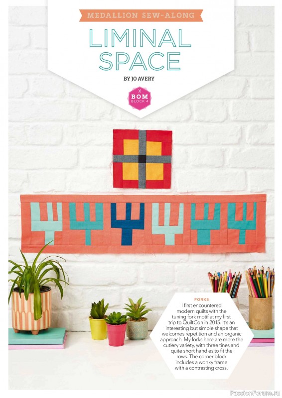 Коллекция проектов для рукодельниц в журнале «Love Patchwork & Quilting №168 2026»