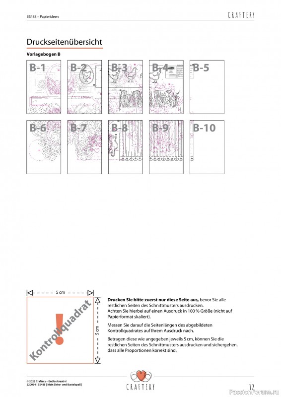 Коллекция проектов для рукодельниц в журнале &laquo;Mein Deko & Bastelspa&szlig; Sonderheft BS488 2026&raquo;