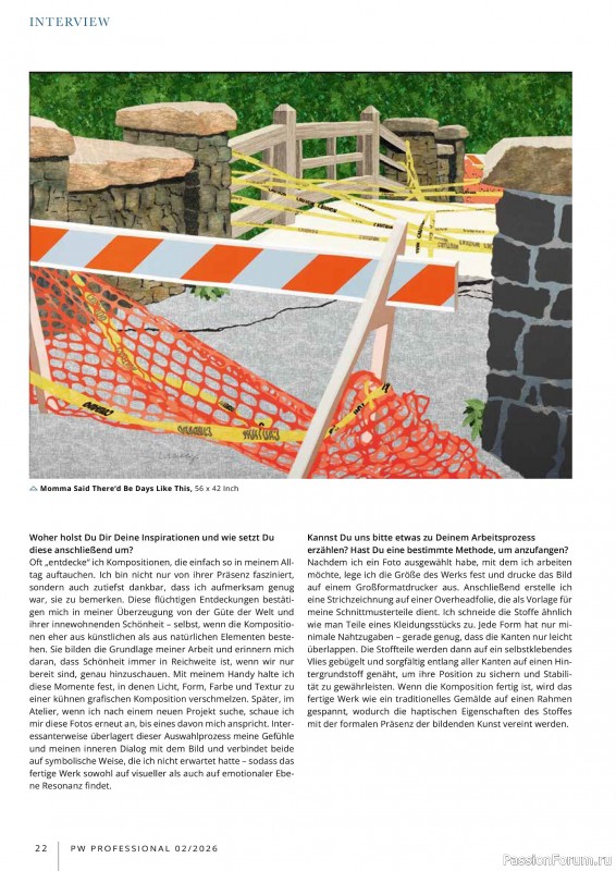 Коллекция проектов для рукодельниц в журнале &laquo;Patchwork Professional №2 2025&raquo;