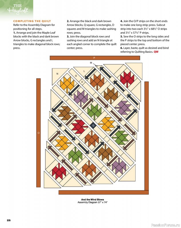Коллекция проектов для рукодельниц в журнале «Quilter's World - Autumn 2026»