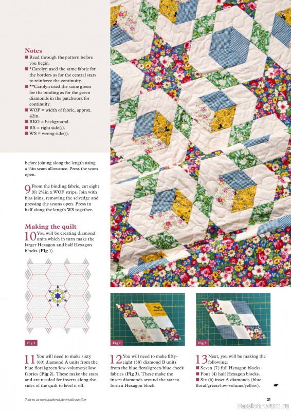 Коллекция проектов для рукодельниц в журнале «Todays Quilter №135 2025»