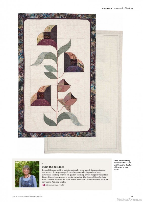 Коллекция проектов для рукодельниц в журнале &laquo;Todays Quilter №139 2026&raquo;