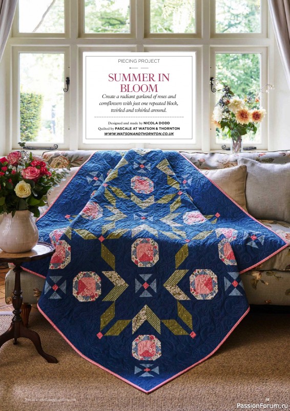 Коллекция проектов для рукодельниц в журнале &laquo;Todays Quilter №143 2026&raquo;