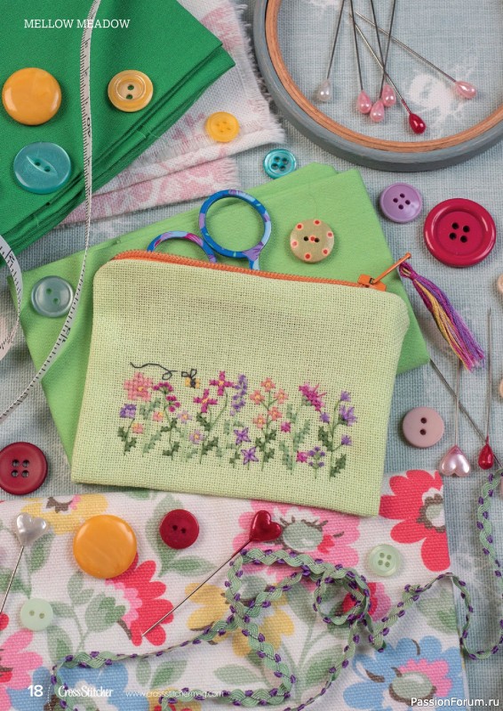 Коллекция вышивки в журнале «CrossStitcher №423 2025»