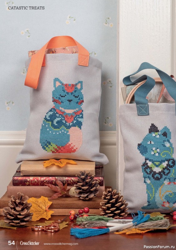 Коллекция вышивки в журнале «CrossStitcher №427 2025»