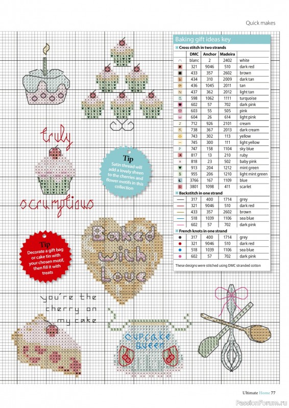Коллекция вышивки в журнале &laquo;Ultimate CrossStitch &ndash; Home 2026&raquo;