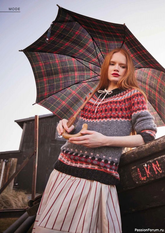 Вязаные модели в журнале «Burda Stricken №4 2023»