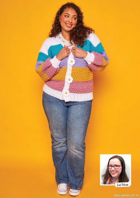 Вязаные проекты крючком в журнале «Crochet Now №103 2024»