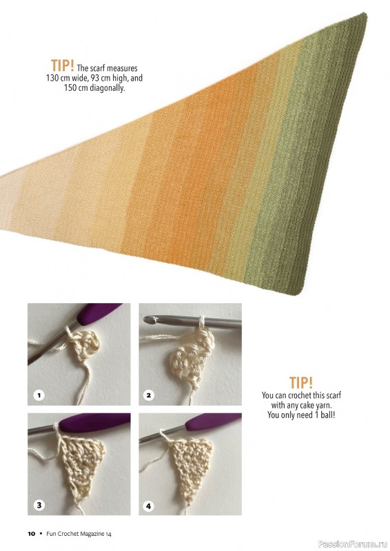 Вязаные проекты крючком в журнале «Fun Crochet Magazine №14 2023»