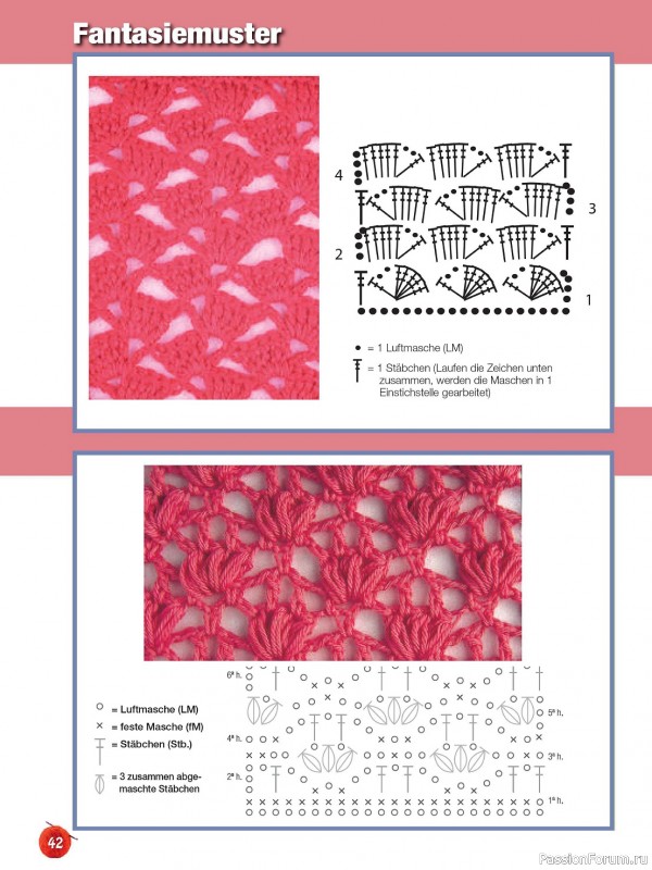 Вязаные проекты крючком в журнале «Muster-Hits №1 2024»