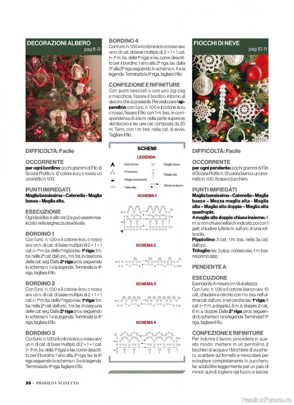Вязаные проекты крючком в журнале «Profilo Uncinetto Speciale №6 2025»