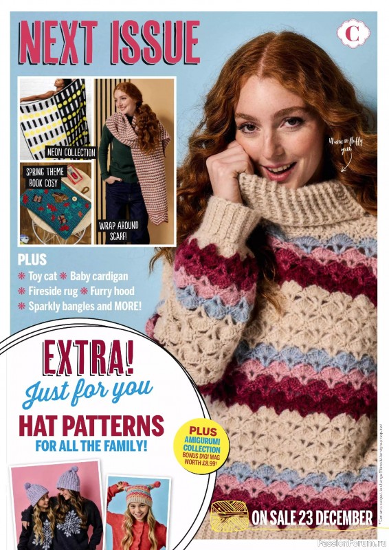 Вязаные проекты крючком в журнале «Simply Crochet №169 2025»