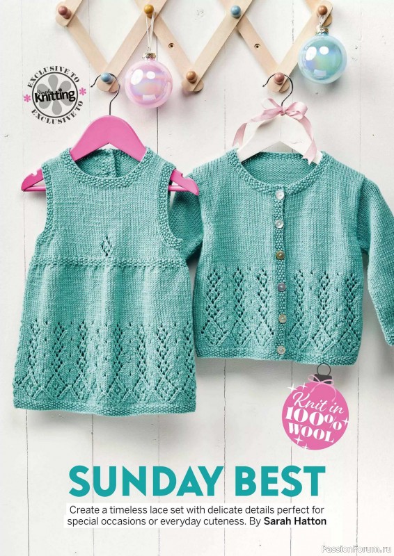 Вязаные проекты крючком в журнале «Simply Knitting №269 2025»