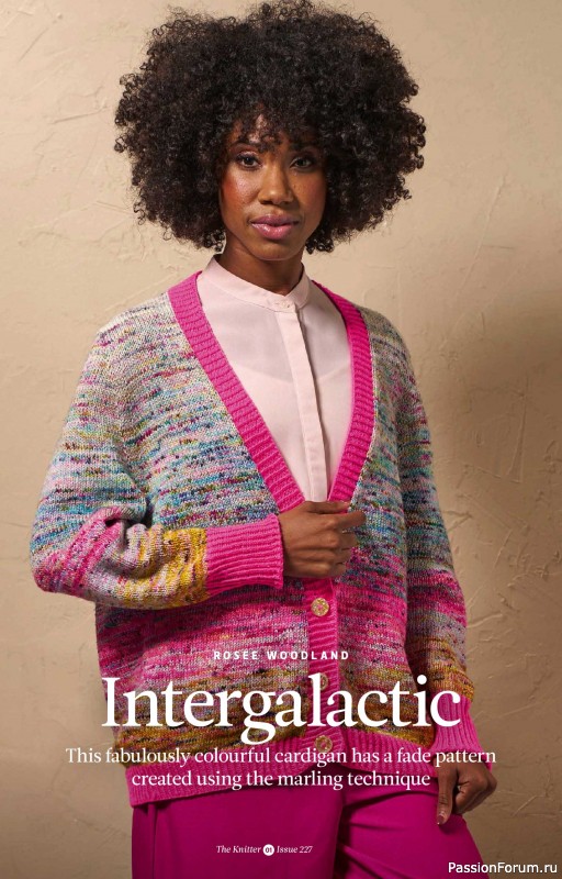 Вязаные проекты спицами в журнале «The Knitter №227 2026»