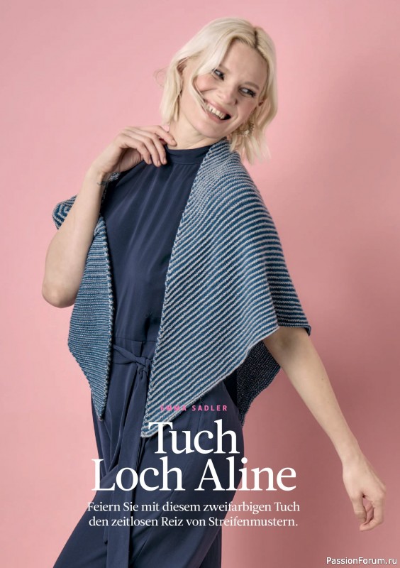 Вязаные проекты спицами в журнале &laquo;The Knitter №81 2026 Germany&raquo;