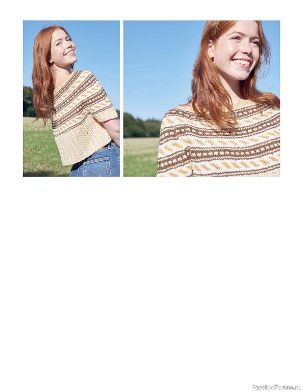 Вязаные проекты в книге «Fair Isle Fashion Knits». Продолжение