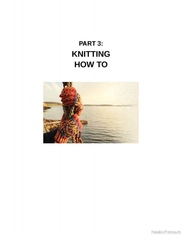 Вязаные проекты в книге «Fair Isle Knitting Tradition».