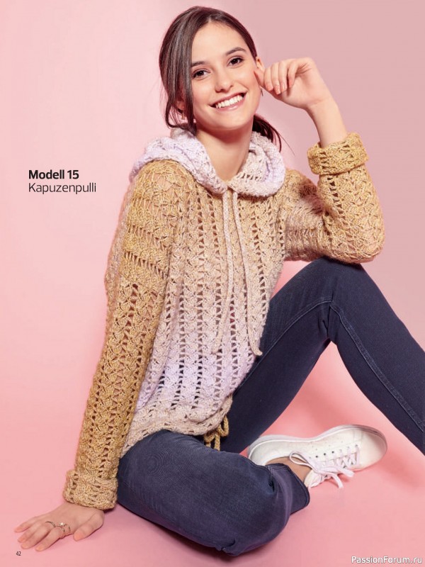 Вязаные проекты в журнале «Meine Strickmode Sonderheft MH075 2026»