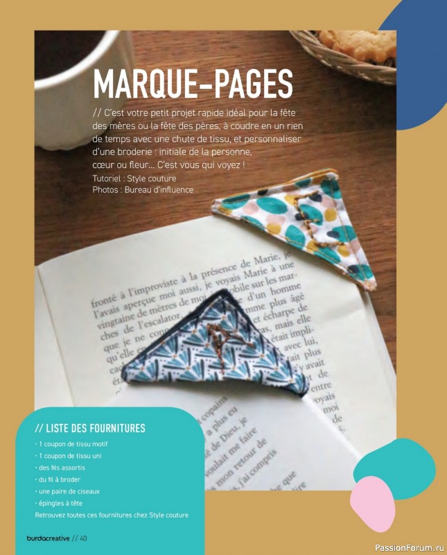 Коллекция проектов для рукодельниц в журнале «Burda Creative №101 2026»