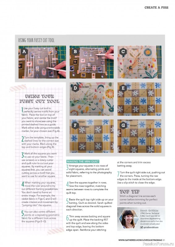 Коллекция проектов для рукодельниц в журнале «Love Patchwork & Quilting №149 2025»