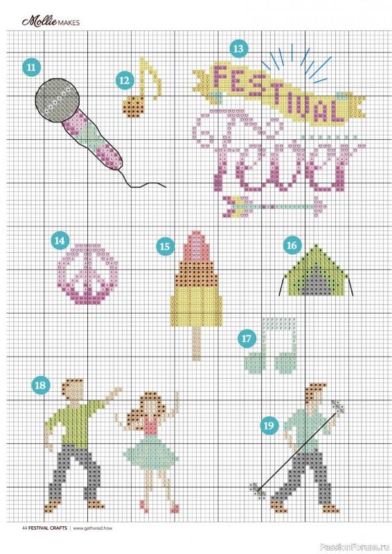 Коллекция проектов для рукодельниц в журнале «Mollie Makes - Festival Crafts 2026»