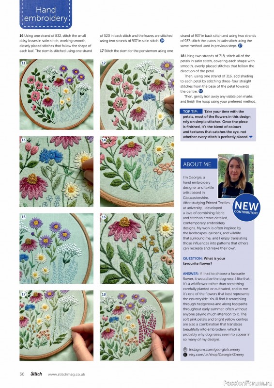 Коллекция проектов для рукодельниц в журнале &laquo;Stitch Magazine №162 2026&raquo;