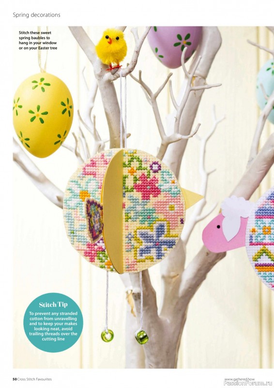 Коллекция вышивки в журнале &laquo;Cross Stitch Favourites - Spring 2025&raquo;
