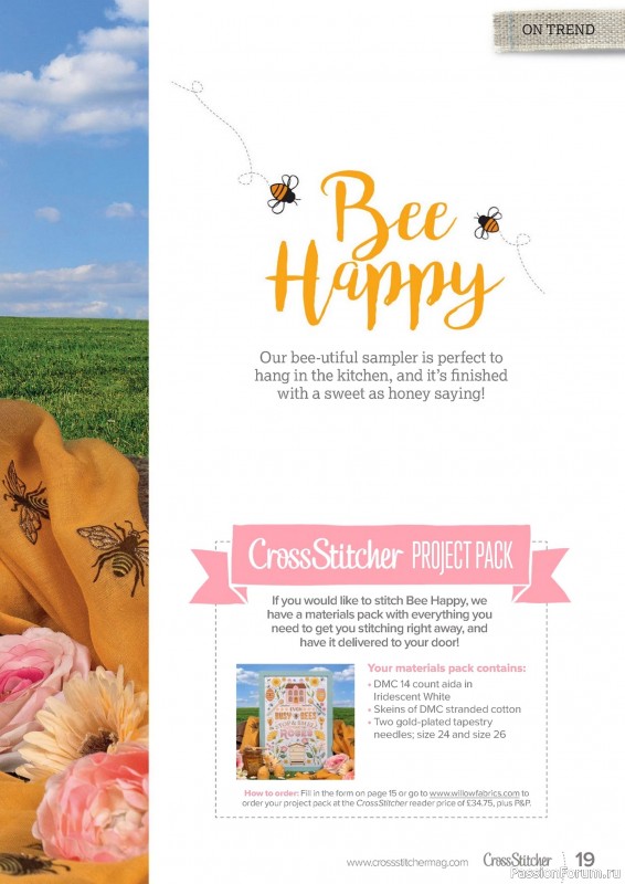 Коллекция вышивки в журнале «CrossStitcher №409 2024»