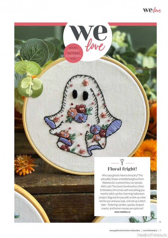 Коллекция вышивки в журнале «Love Embroidery №70 2025»