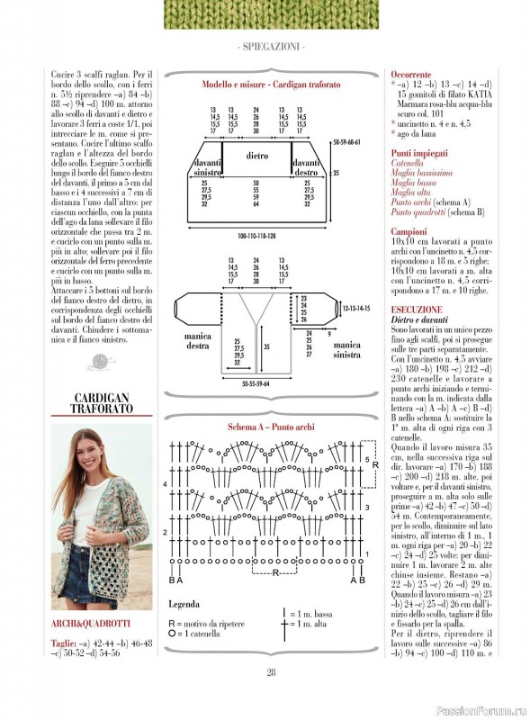 Вязаные модели в журнале «Piu Maglia №35 2023»