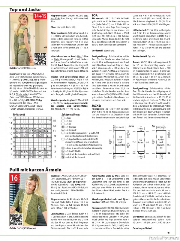 Вязаные модели в журнале &laquo;Sabrina №5 2026 German&raquo;