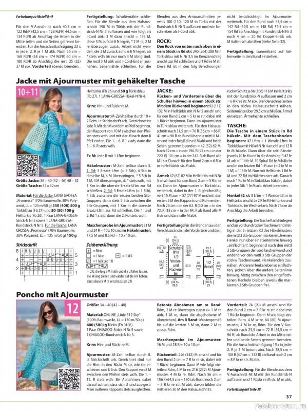 Вязаные модели в журнале «Sabrina №7 2026 German»