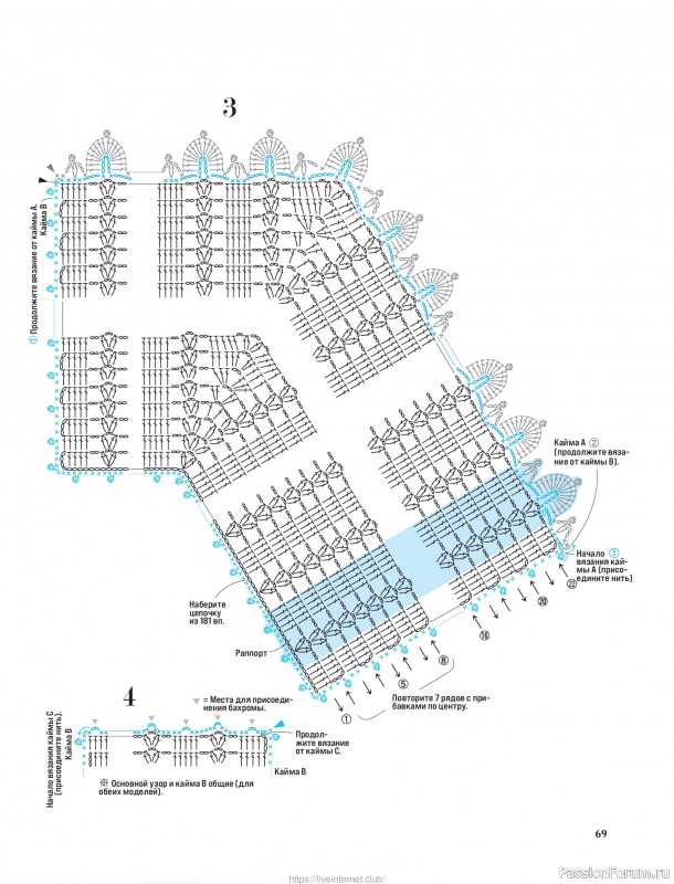 Вязаные проекты для детей в книге &laquo;Японские шали и палантины&raquo;.