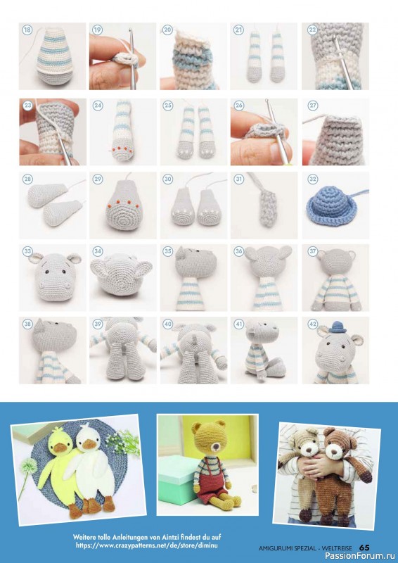Вязаные проекты крючком в журнале &laquo;Amigurumi Spezial №3 2026&raquo;