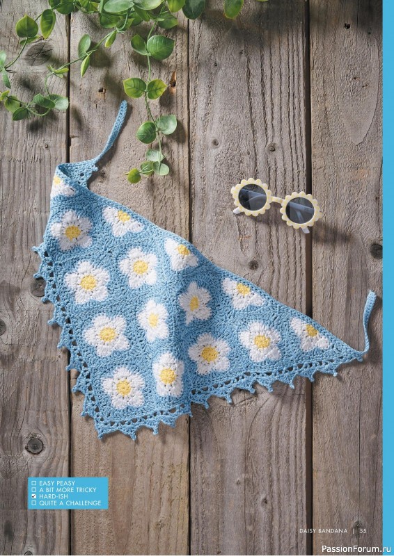 Вязаные проекты крючком в журнале «Crochet Granny Squares - 1st Edition 2025»