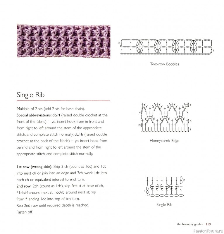 Вязаные проекты в книге &laquo;Crochet Edgings & Trims: 150 Stitches&raquo;.