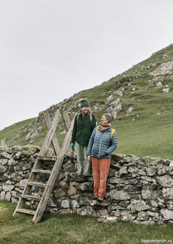 Вязаные проекты в книге «Grand Shetland Adventure Knits». Часть 1.