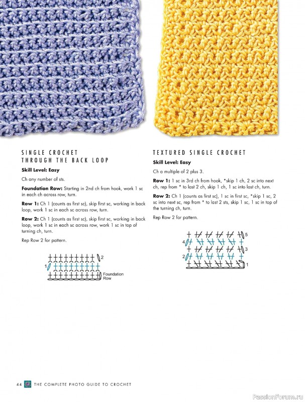 Вязаные проекты в книге «The Complete Photo Guide to Crochet». Часть 1