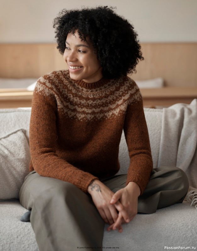 Вязаные проекты в журнале &laquo;Laine Nordic Knits 2024&raquo;