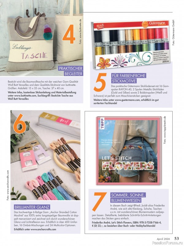 Коллекция проектов для рукодельниц в журнале &laquo;Anna №4 2026&raquo;