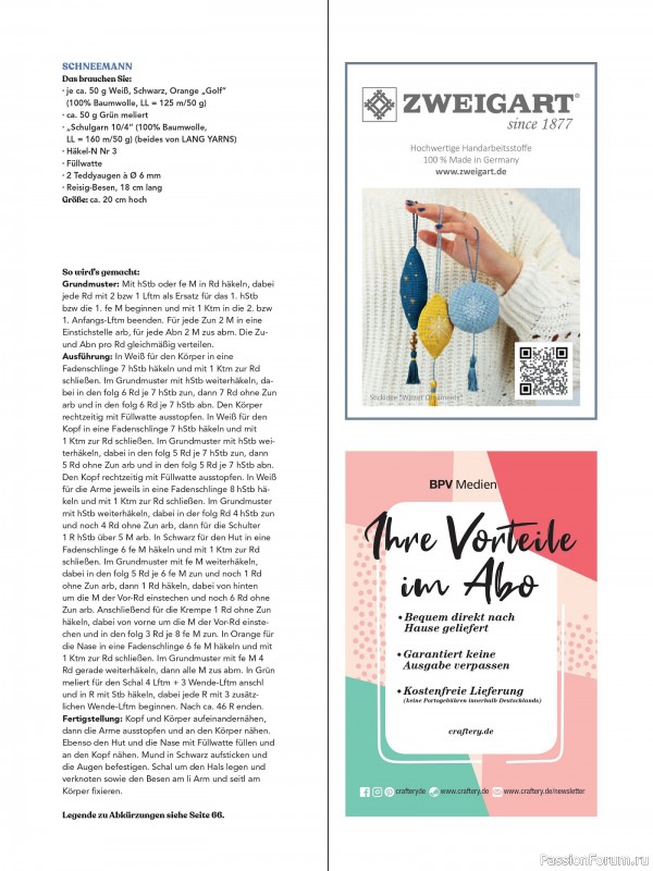 Коллекция проектов для рукодельниц в журнале «Anna Kreativ AK031 2025»