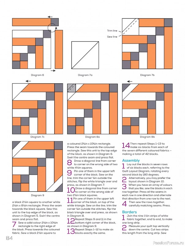 Коллекция проектов для рукодельниц в журнале «Quilters Companion №133 2025»