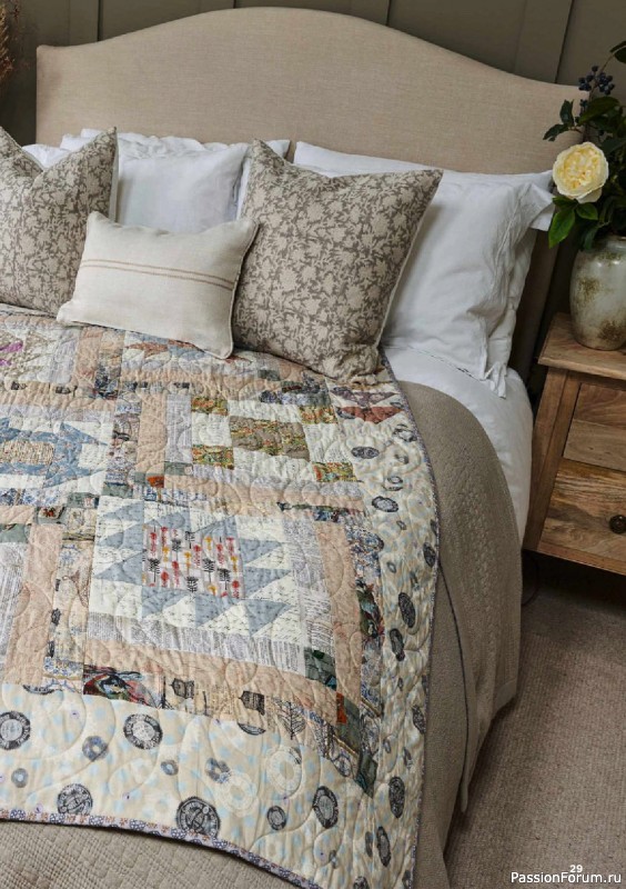 Коллекция проектов для рукодельниц в журнале «Todays Quilter №135 2025»