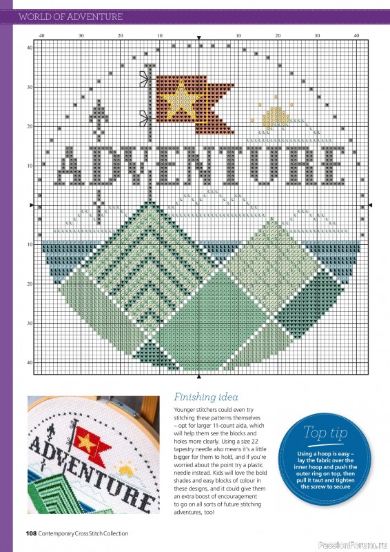 Коллекция вышивки в журнале «Ultimate CrossStitch Collection - Contemporary 2026»